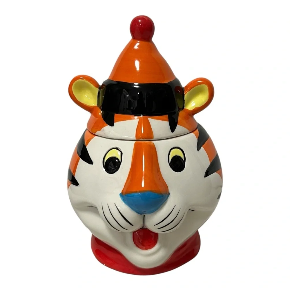 Kellogg’s Tony The Tiger Sugar Bowl Dish Ceramic